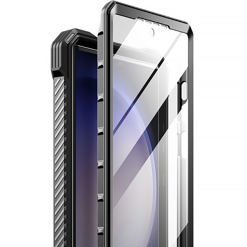 Etui pancerne Supcase i-Blason Armorbox Mag do Galaxy S24 Ultra, czarne